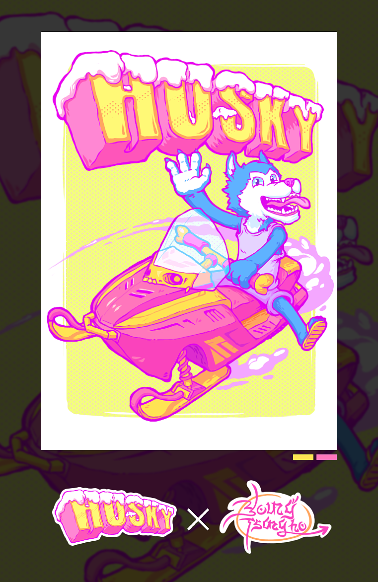 雪橇三傻（圖ZNjg0ODg5NDQ=） - 創(chuàng)作習(xí)作 - 站酷設(shè)計(jì)師aho濠原創(chuàng)素材 - 站酷ZCOOL