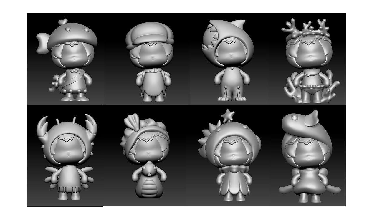 2020下半年建模绘画总结