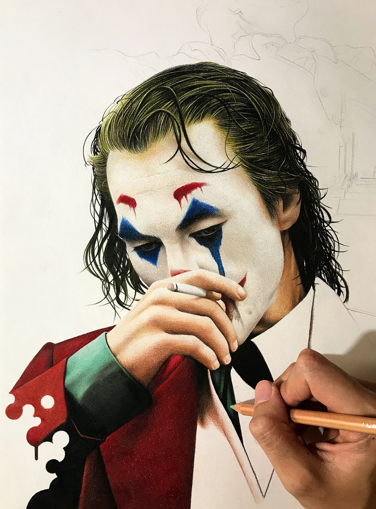 mz彩铅手绘callmejoker