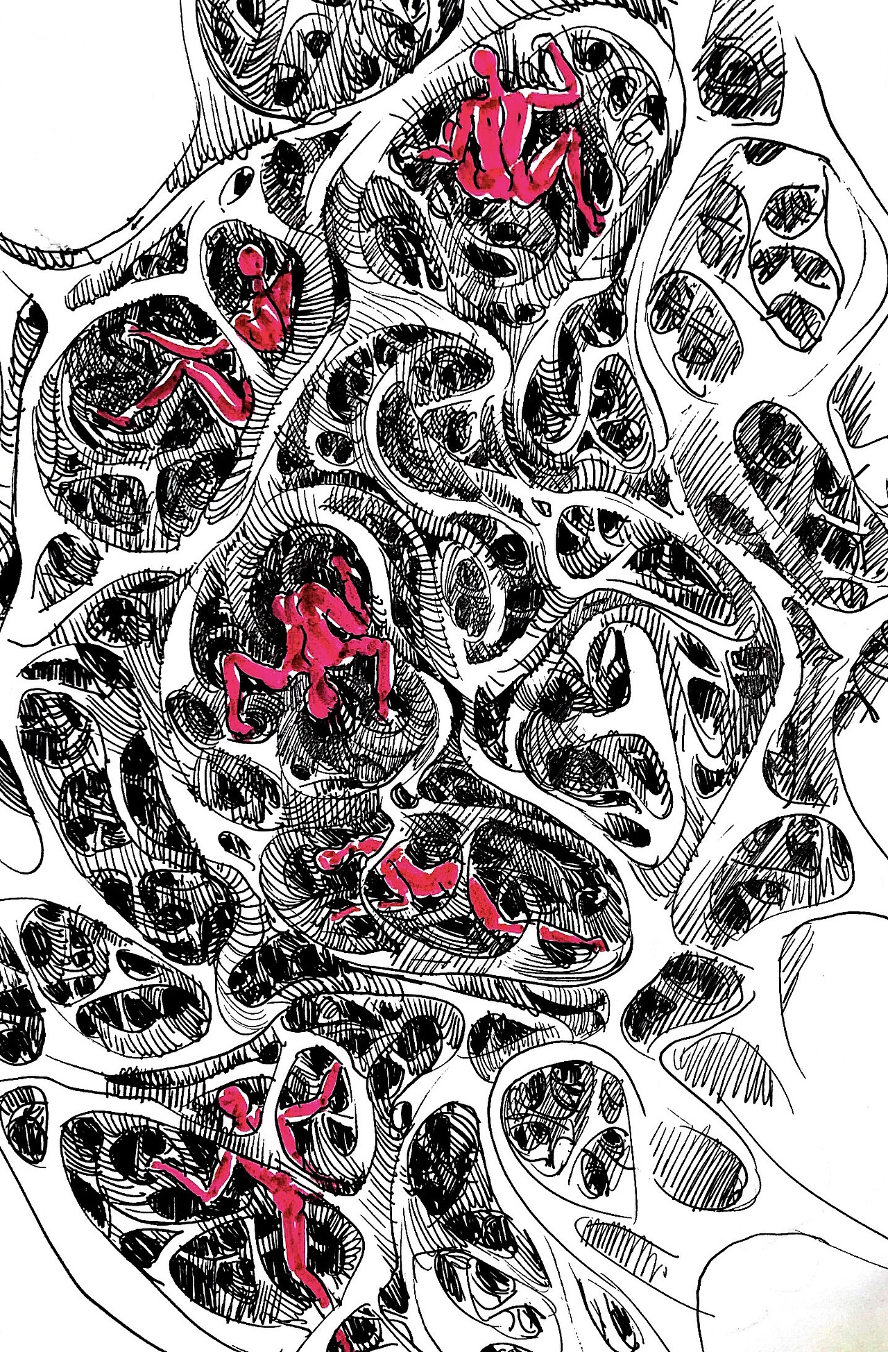 2019钢笔涂鸦（图ZMTYzNjc3OTYw） - 绘画 - 站酷设计师leaushown原创素材 - 站酷ZCOOL