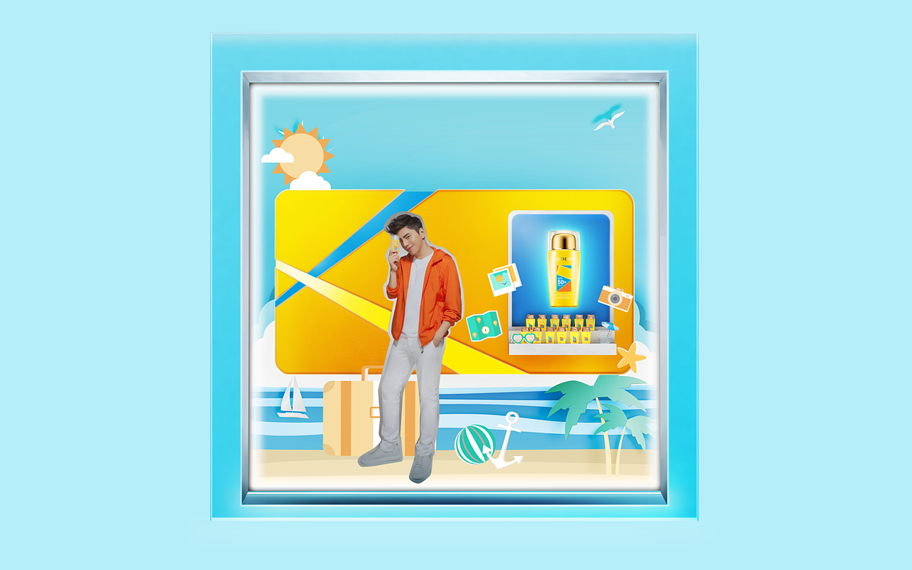 溫碧泉展會效果圖（圖ZMTk1MDYwNzM2） - 品牌 - 站酷設(shè)計師Keith_Lee原創(chuàng)素材 - 站酷ZCOOL