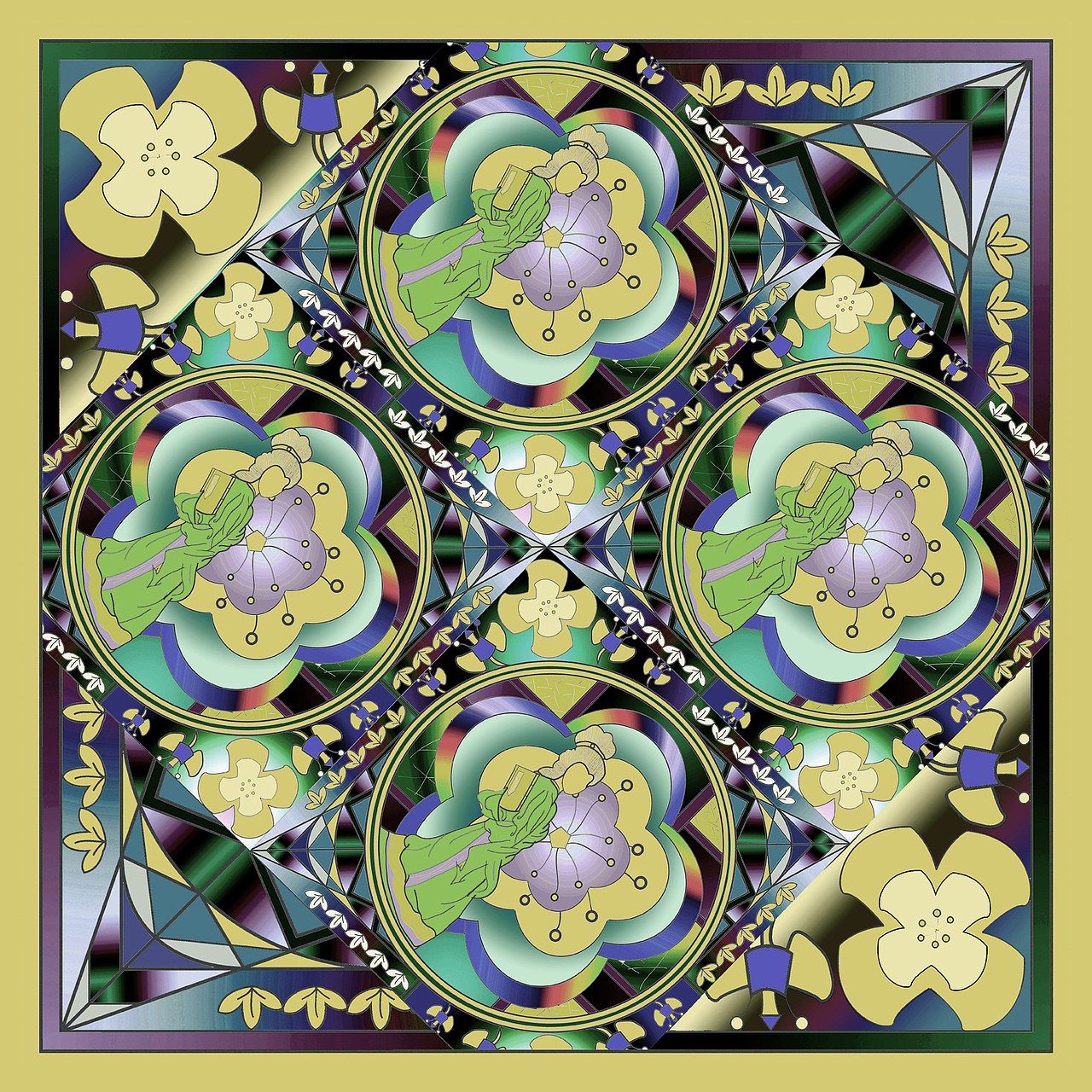 “金陵十二钗”配饰产品设计-2018视传毕设