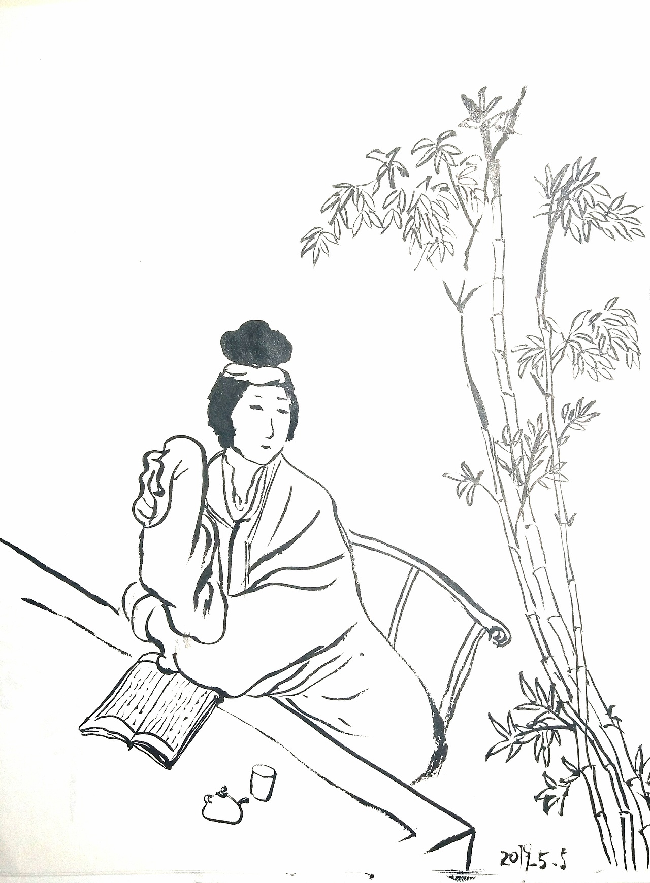 最近临摹芥子园（图ZMTYwNzM3MjMy） - 其他 - 站酷设计师DZ歌原创素材 - 站酷ZCOOL