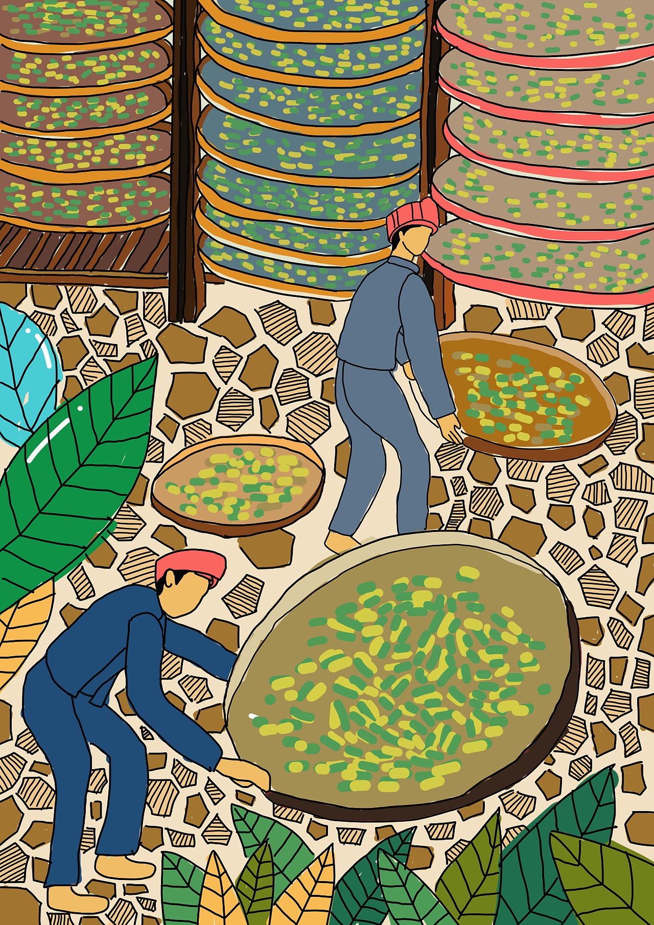 “西兰”手工茶系列包装设计