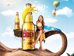 啤酒  海報(bào)  創(chuàng)意  合成