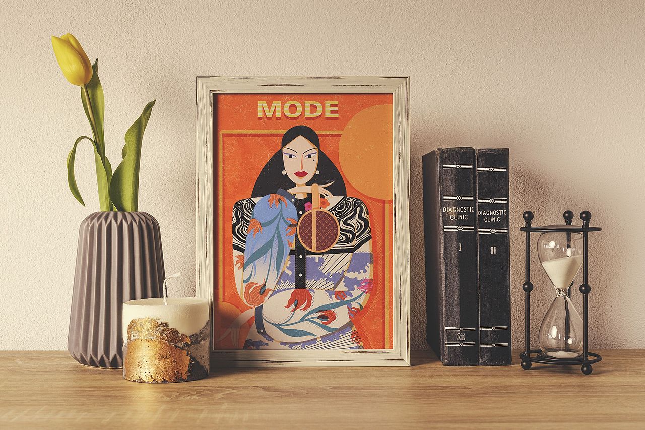 插画/丝网印刷风（图ZMjYxNjA4MzI4） - 艺术插画 - 站酷设计师liya虫虫原创素材 - 站酷ZCOOL