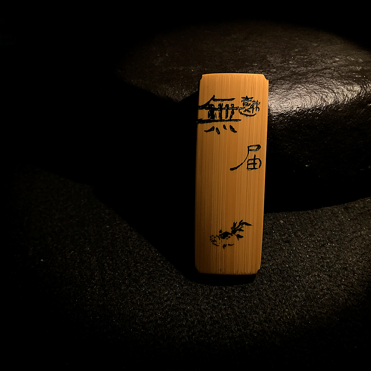 原创竹牌长款背云