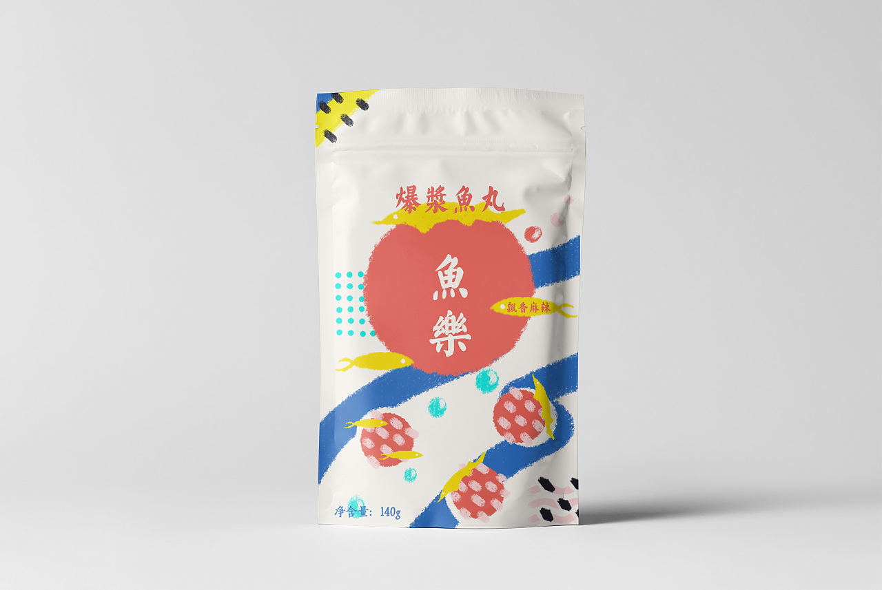爆浆鱼丸包装设计