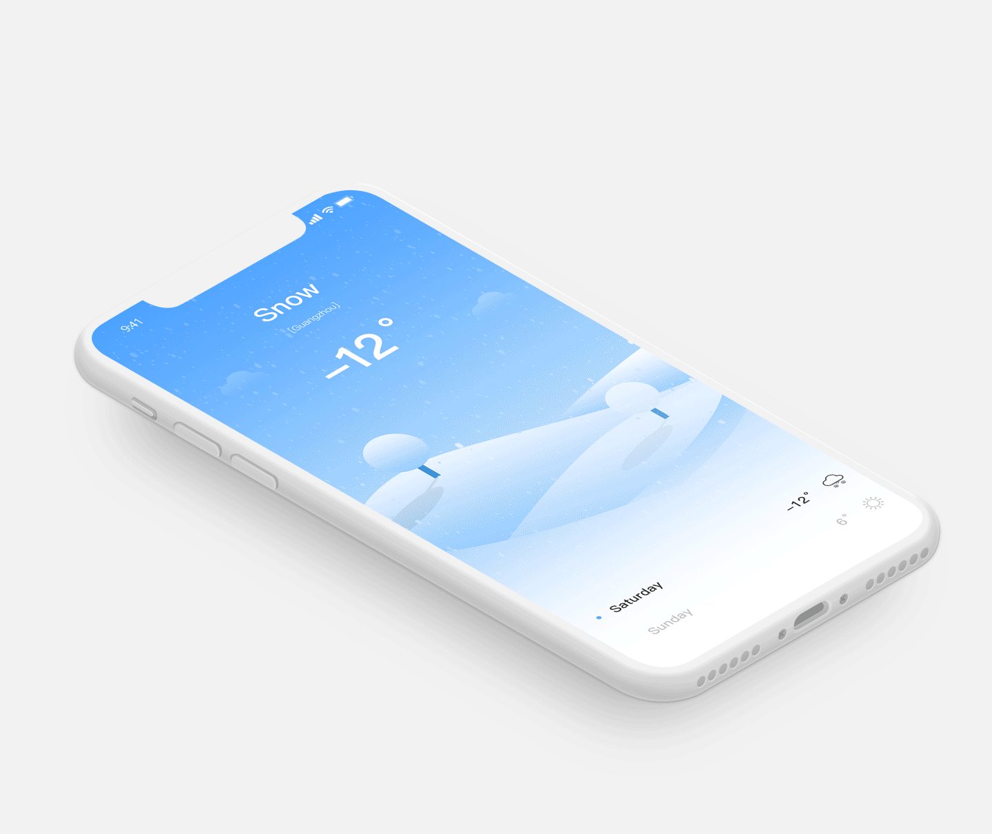 天气页面（图ZMTI5MTk2NzI0） - APP界面 - 站酷设计师M9小凯原创素材 - 站酷ZCOOL