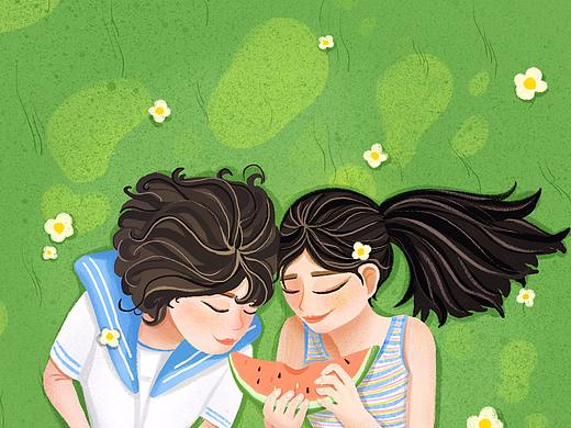 插画习作（个人主页-ZNDQxMDI2MzY=） - 创作习作 - 站酷设计师弯弯Rowan原创素材 - 站酷ZCOOL
