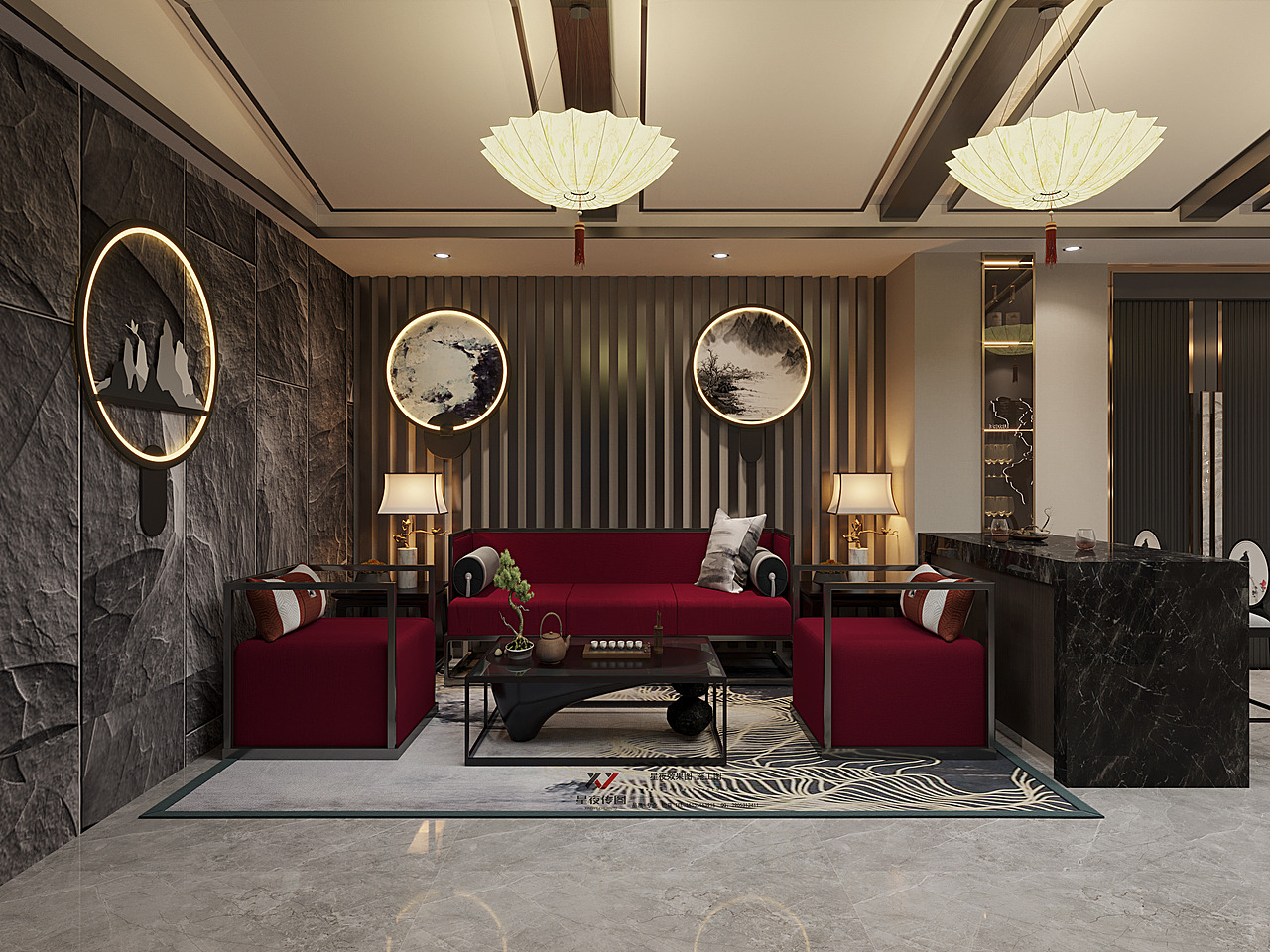 新中式——恬淡中和 翰墨飘香