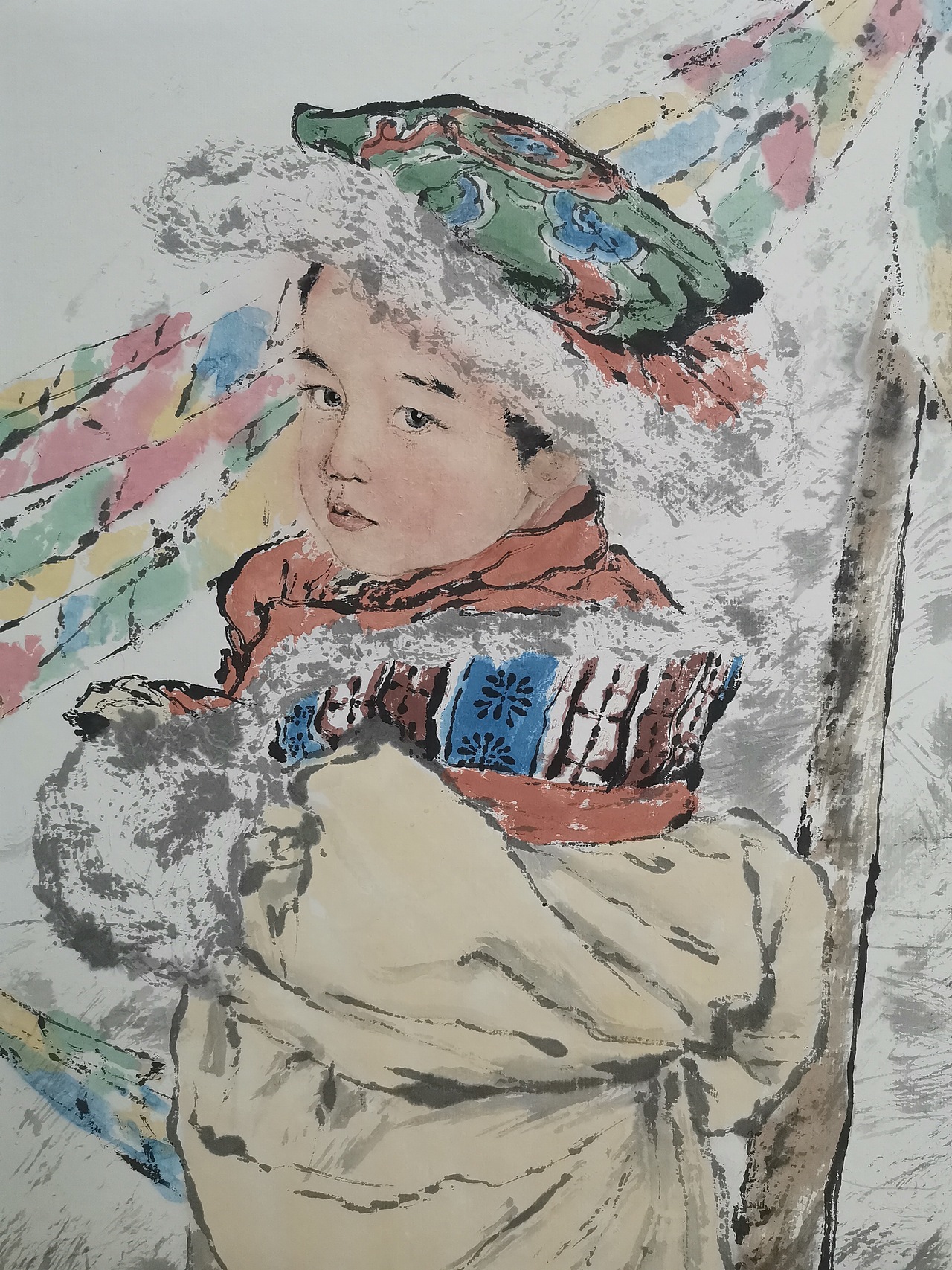 西藏印象之康巴石渠小姑娘