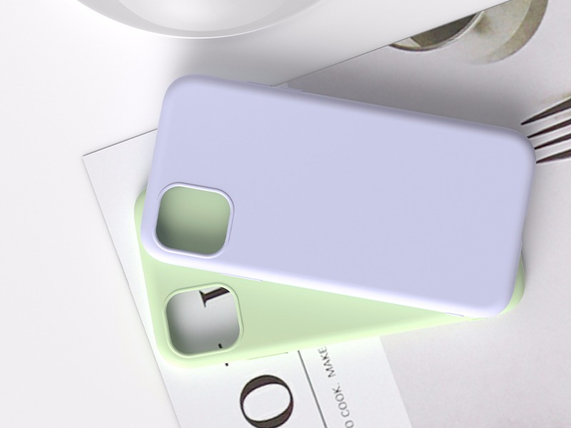 新款iPhone11液态硅胶手机壳跟电镀手机壳详情页