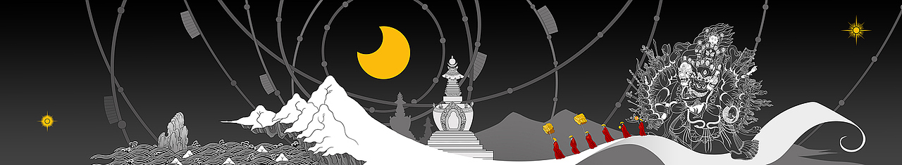 唐卡 视觉设计(图ZOTA1NzEyNDQ=) - 图案 - 站酷设计师翕合视觉工作室原创素材 - 站酷ZCOOL