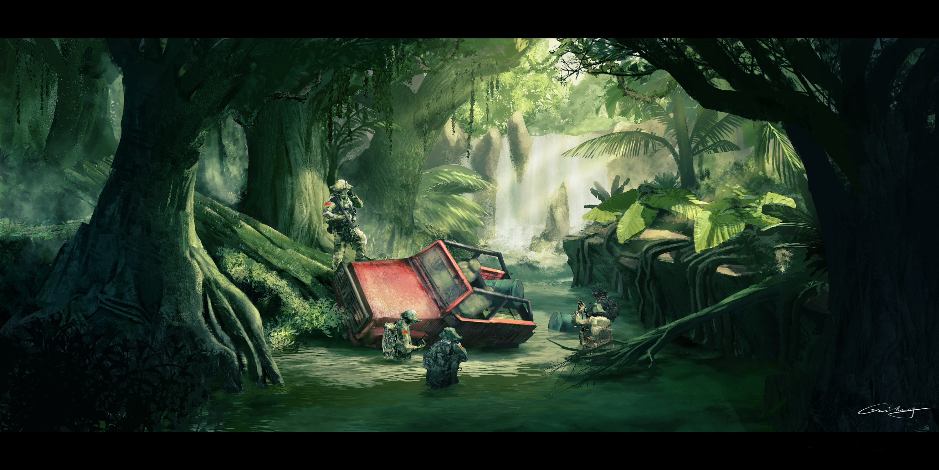 现代战争系列概念场景练习