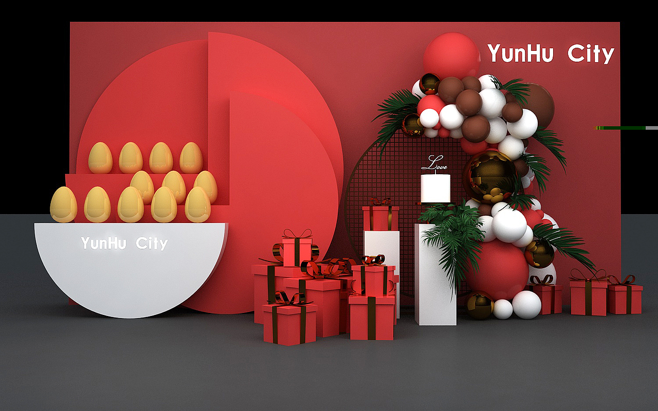 售楼处地堆（图ZMTk5MjI4ODcy） - 其他三维 - 站酷设计师威鹏设计原创素材 - 站酷ZCOOL