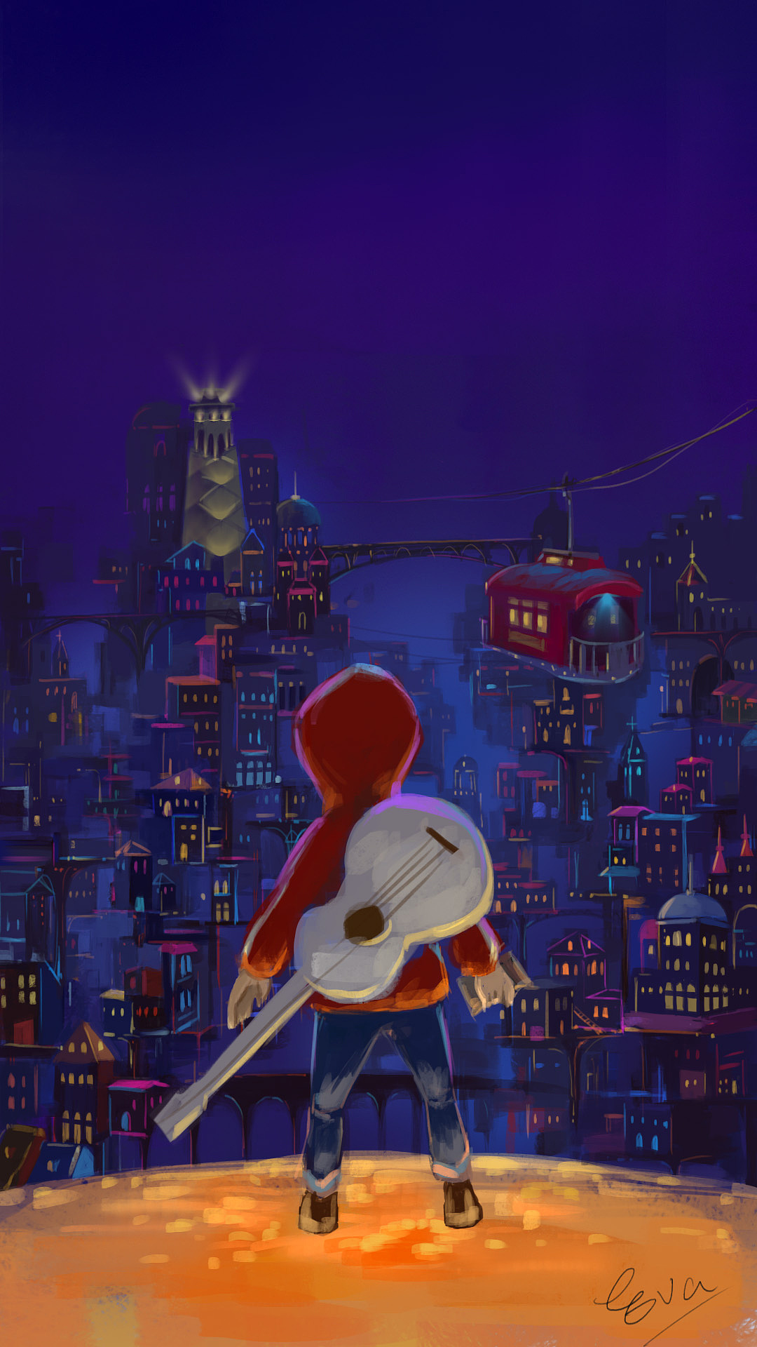 cg手绘寻梦环游记coco