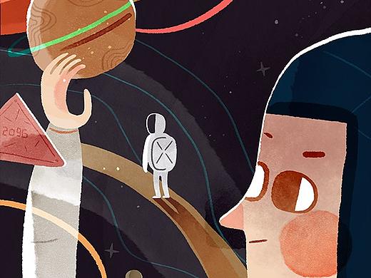 少年的小宇宙（个人主页-ZNDA1Mzc5NDQ=） - 艺术插画 - 站酷设计师九月苏珊娜原创素材 - 站酷ZCOOL