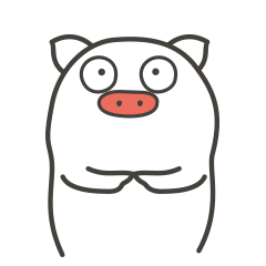 ip形象猪丽表情包设计 猪 可爱IP定制衍生品产品设计