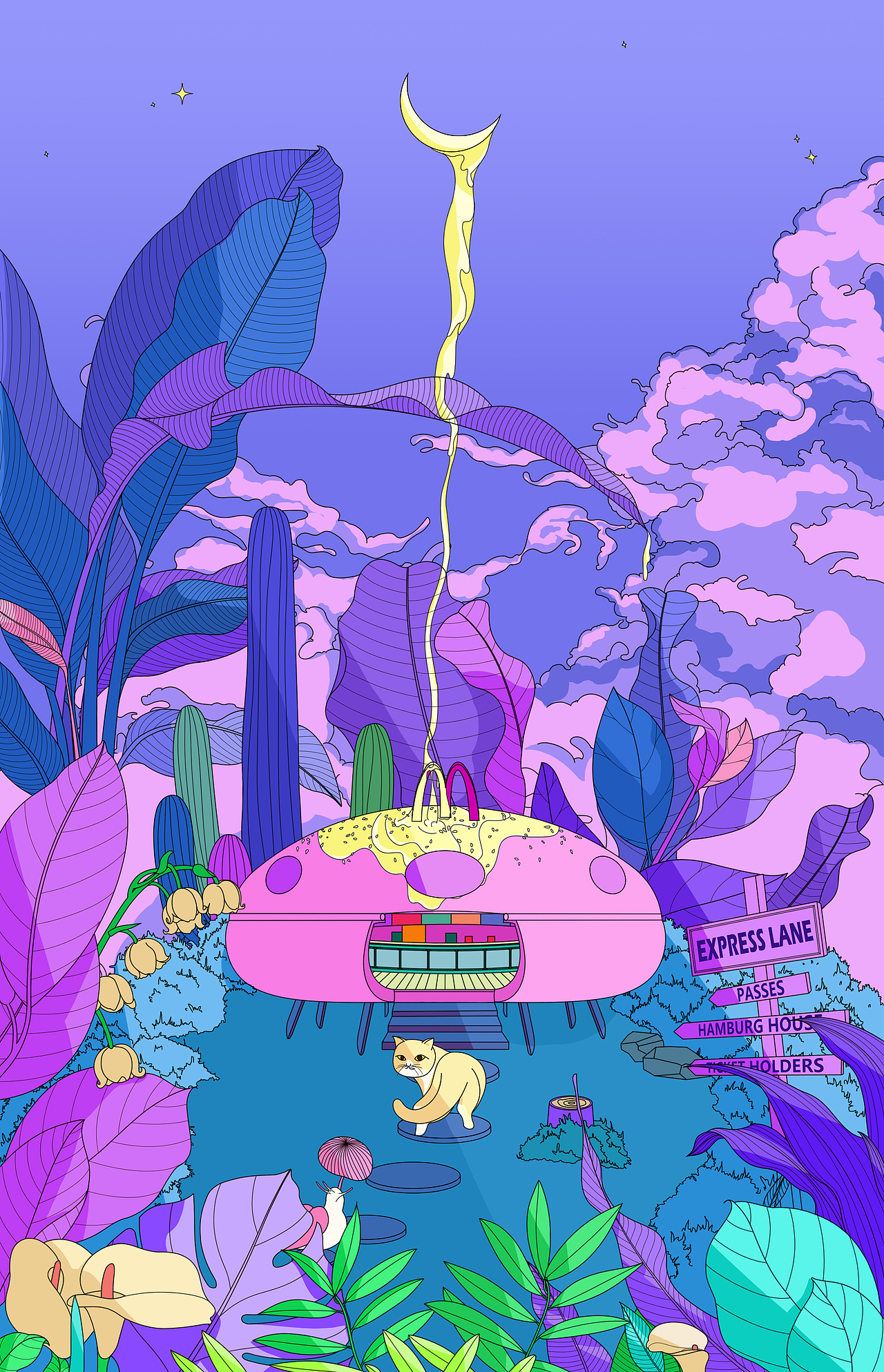 近期插画创作作业