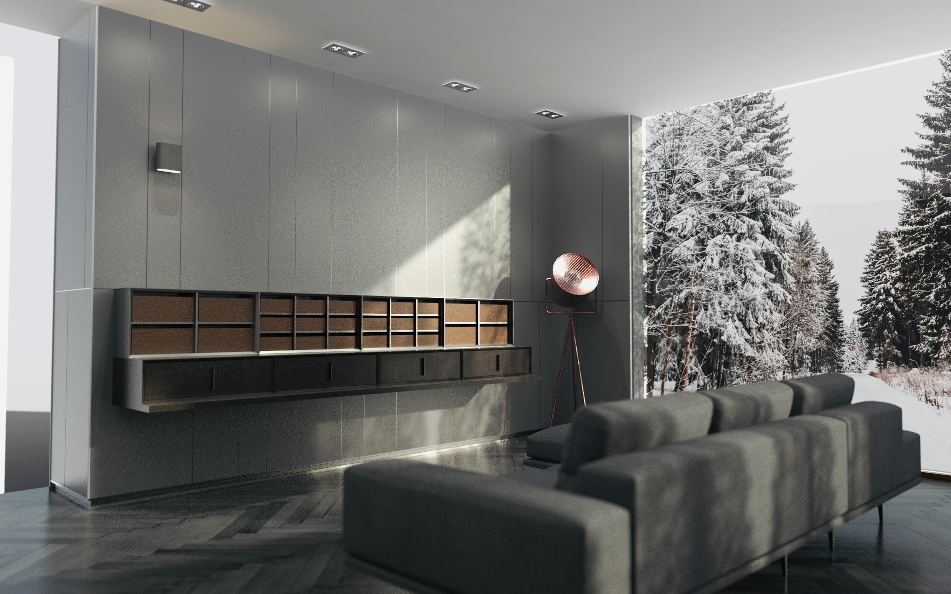 keyshot室内渲染练习