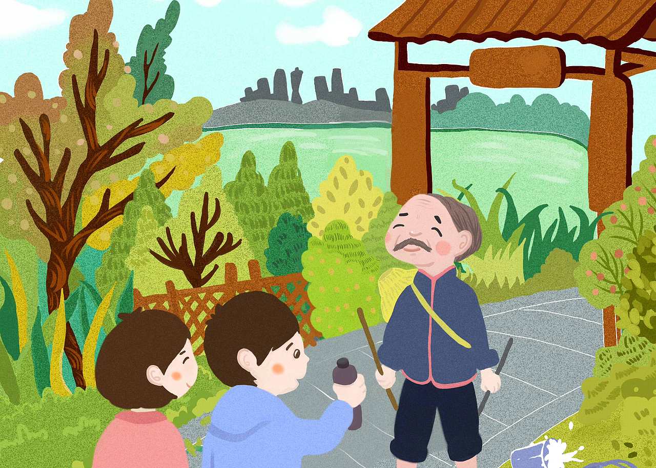 海珠湖“寻宝”之旅(图ZNzU4NjY2NDg=) - 儿童插画 - 站酷设计师橙子czl原创素材 - 站酷ZCOOL