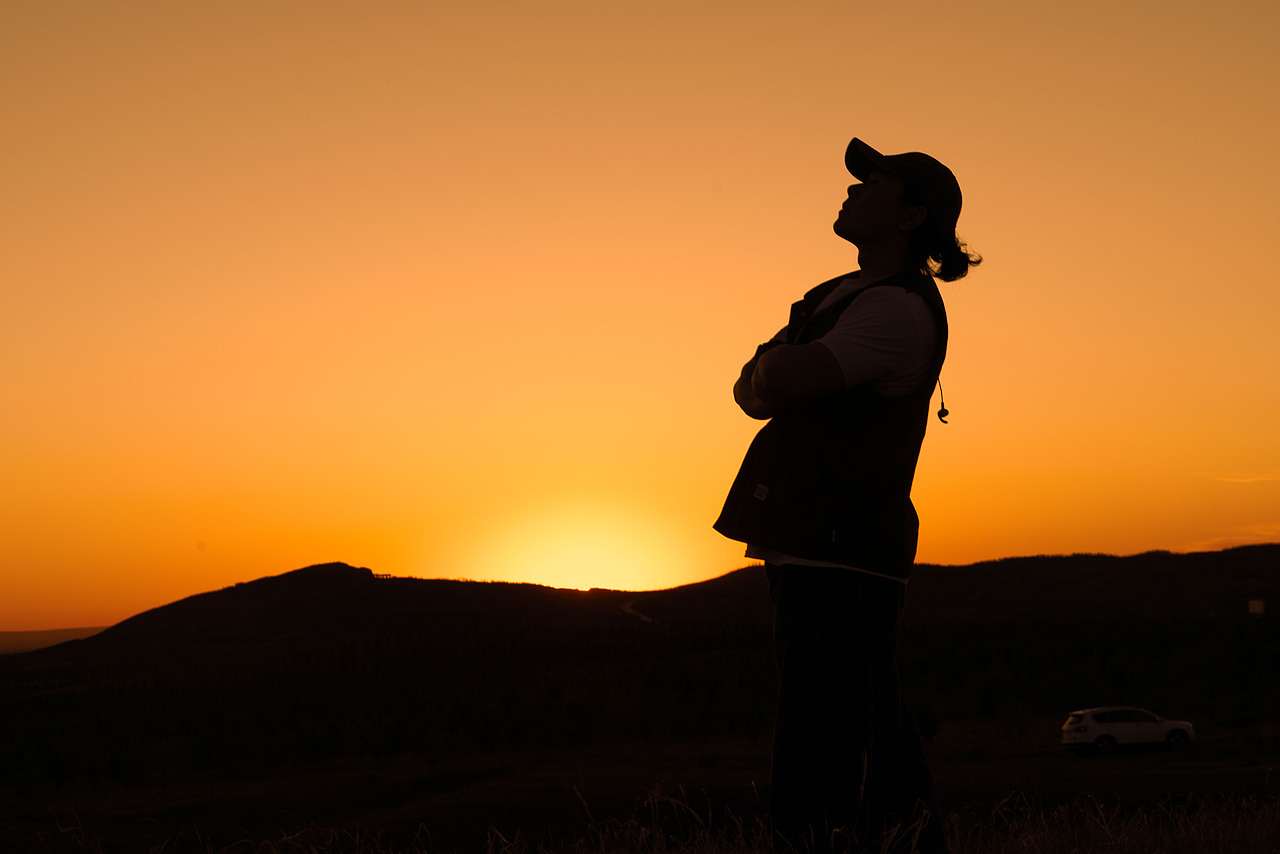 夕阳随拍|摄影|人像摄影|封磊_原创作品-站酷zcool