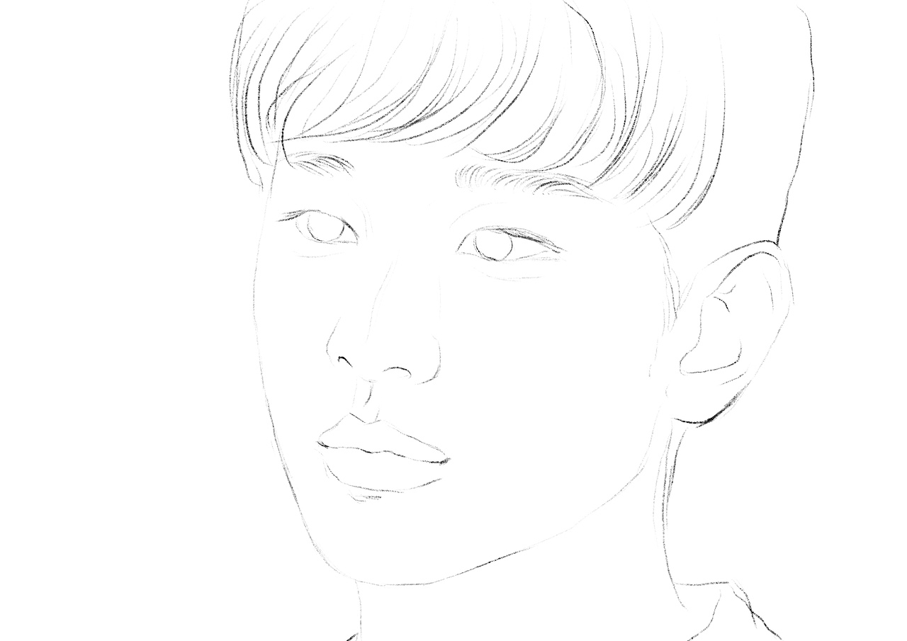 韩国明星(原创作品)