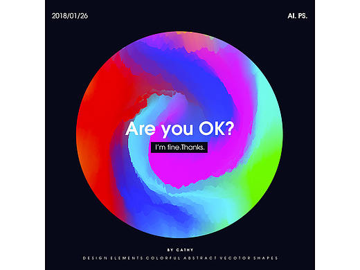 流體漸變臨摹之 二 #動(dòng)態(tài)抽象流體彩色漸變#