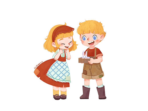 小哥哥小妹妹人物组合