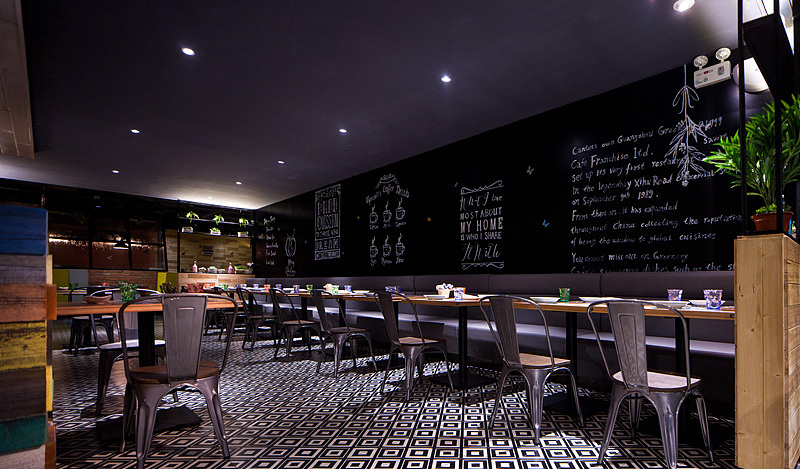 餐饮空间设计·绿茵阁广州天娱店(图ZNjM2ODAwOTY=) - 家装设计 - 站酷设计师华空间设计原创素材 - 站酷ZCOOL