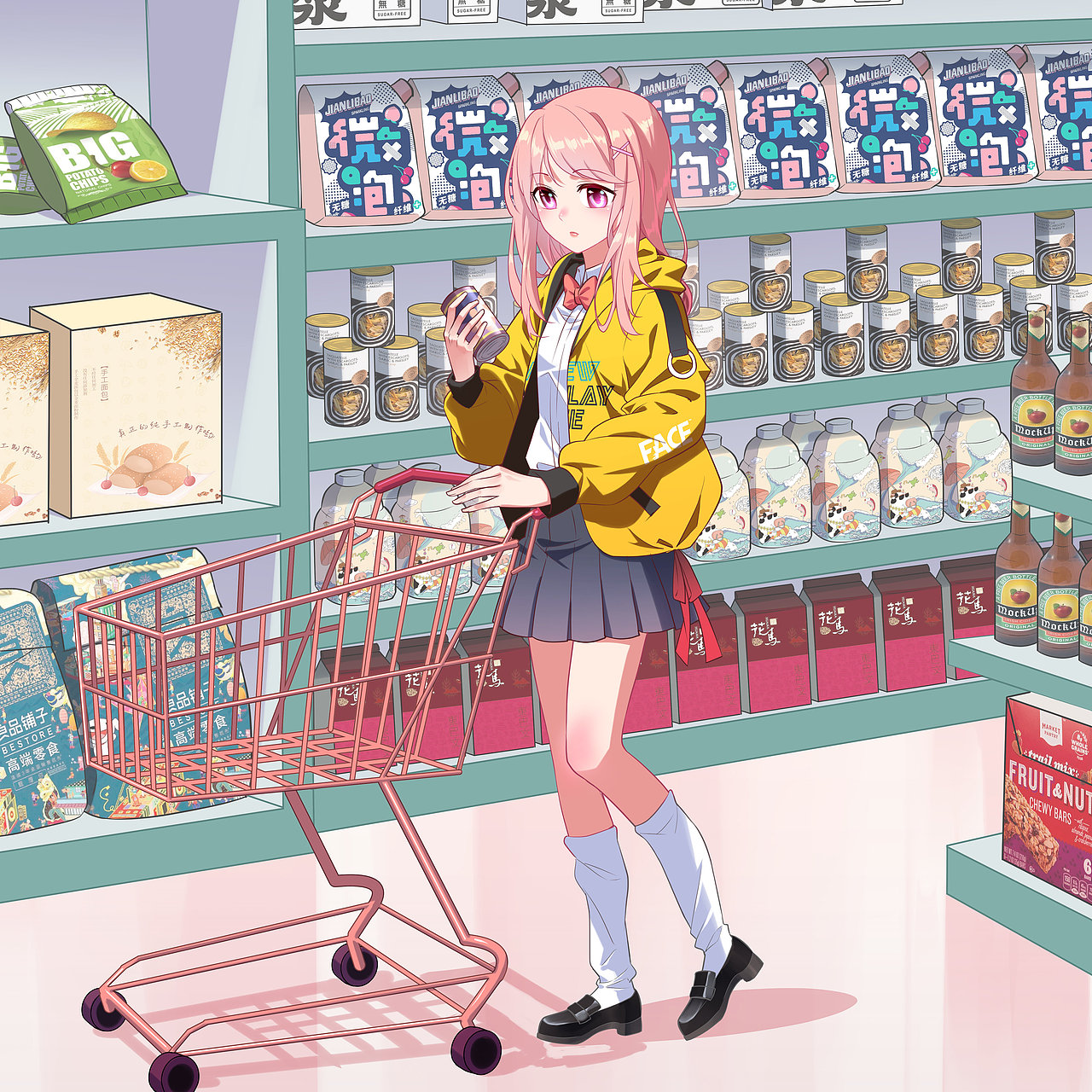 2021年一些二次元画作日系 古风