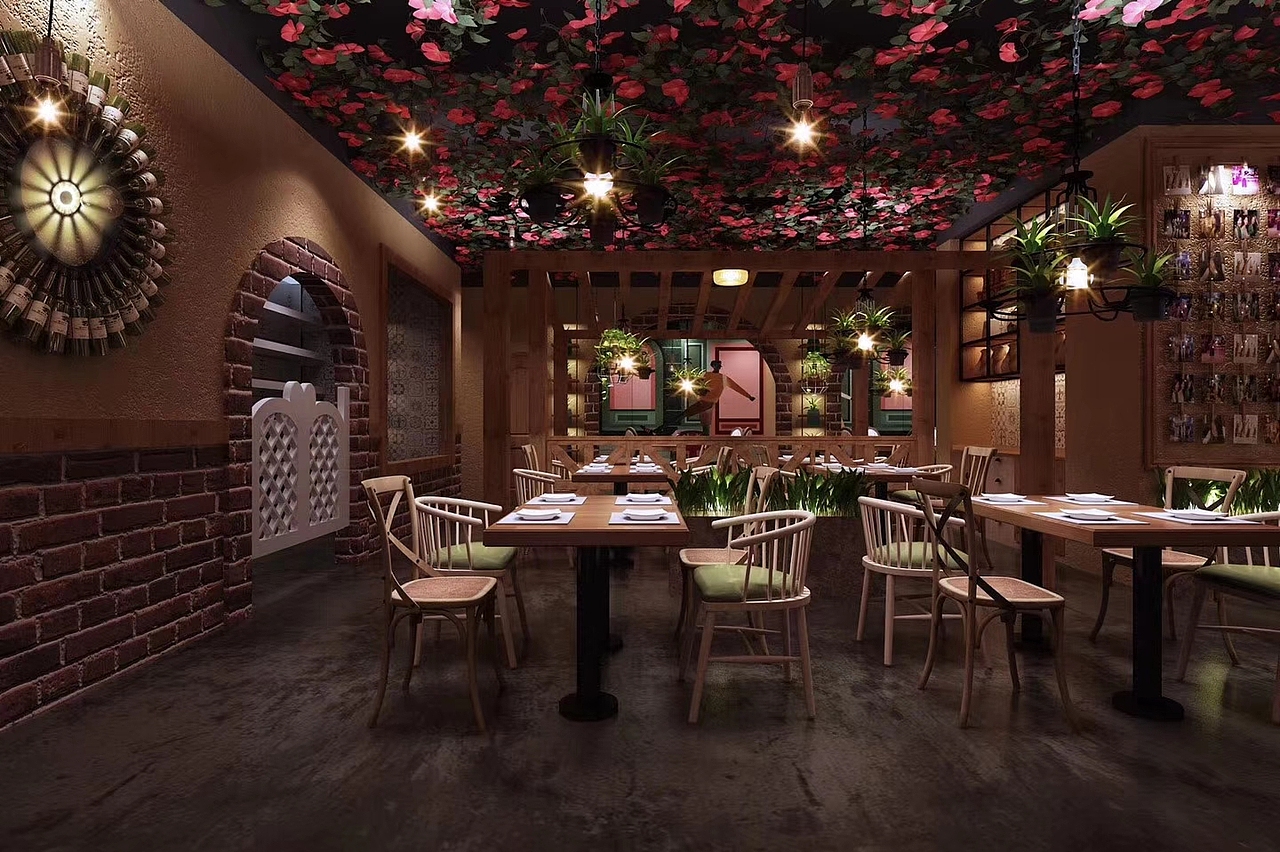 郑州主题餐厅设计重要的就是主题的确立了,一个好的主题能够在较短的时间内吸引到顾客的目光,激发他们的兴趣。不管是想让顾客置身二次元,还是重温一个时代,再或者是某个创意十足脑洞大开的主题,都需要设计者站在消费者的角度去考量,满足他们的想象或者是带给他们从未有过的体验和惊喜,在体验美味佳肴的同时还能感受到独特的氛围和新奇的体验。