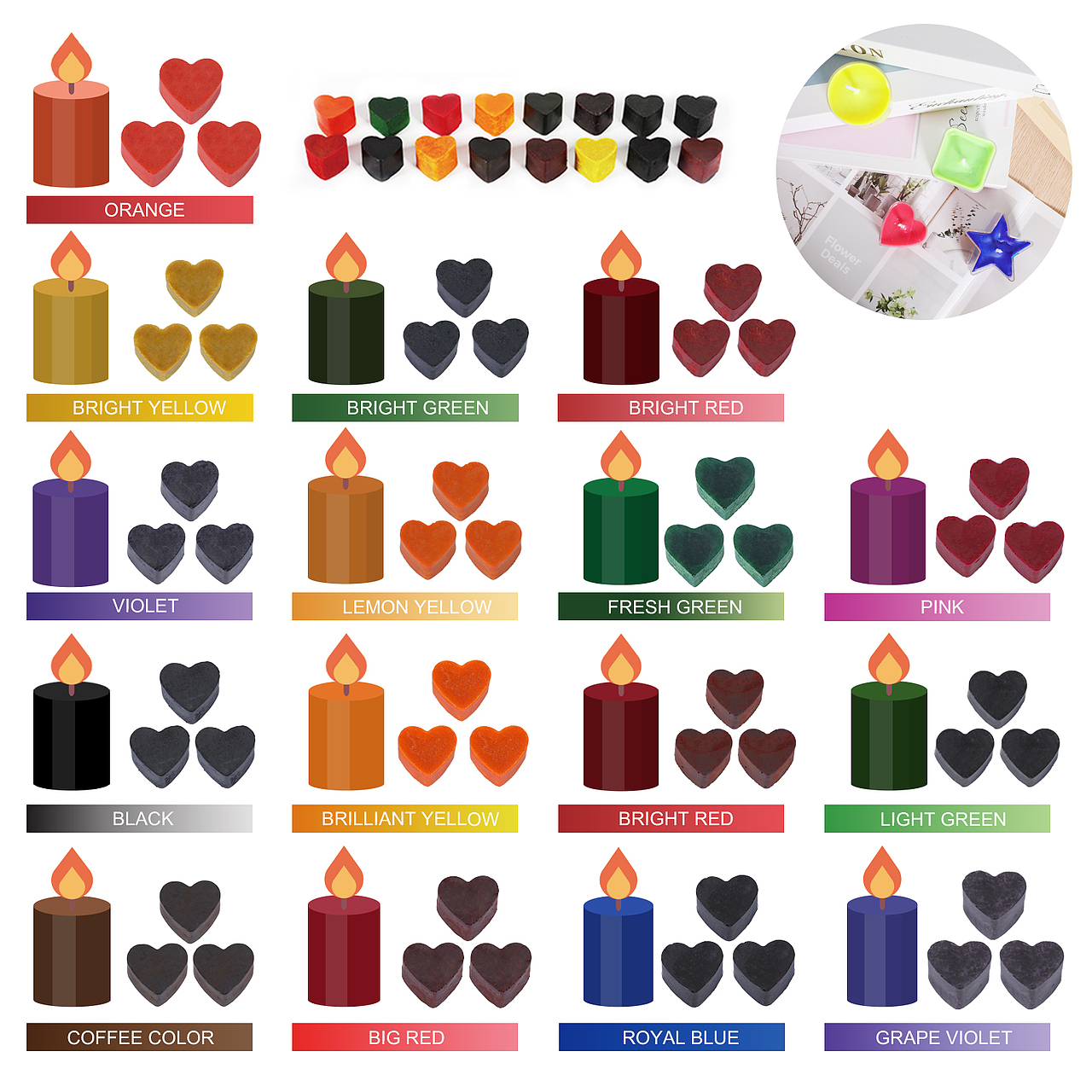 蜡烛套餐（图ZMjc1OTc1NTI4） - 宣传物料 - 站酷设计师森川小姐的生活原创素材 - 站酷ZCOOL
