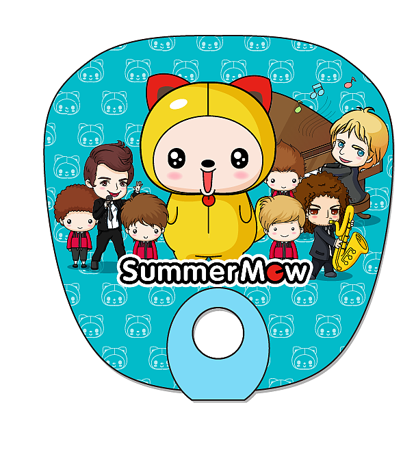 卡通形象吉祥物设计-潮流插画图案周边四方连续