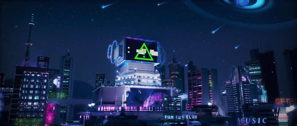 云栖大会天猫精灵2020 CG开场（图ZMjU5NzM0MzQw） - 动画/影视 - 站酷设计师是宣宣呀原创素材 - 站酷ZCOOL