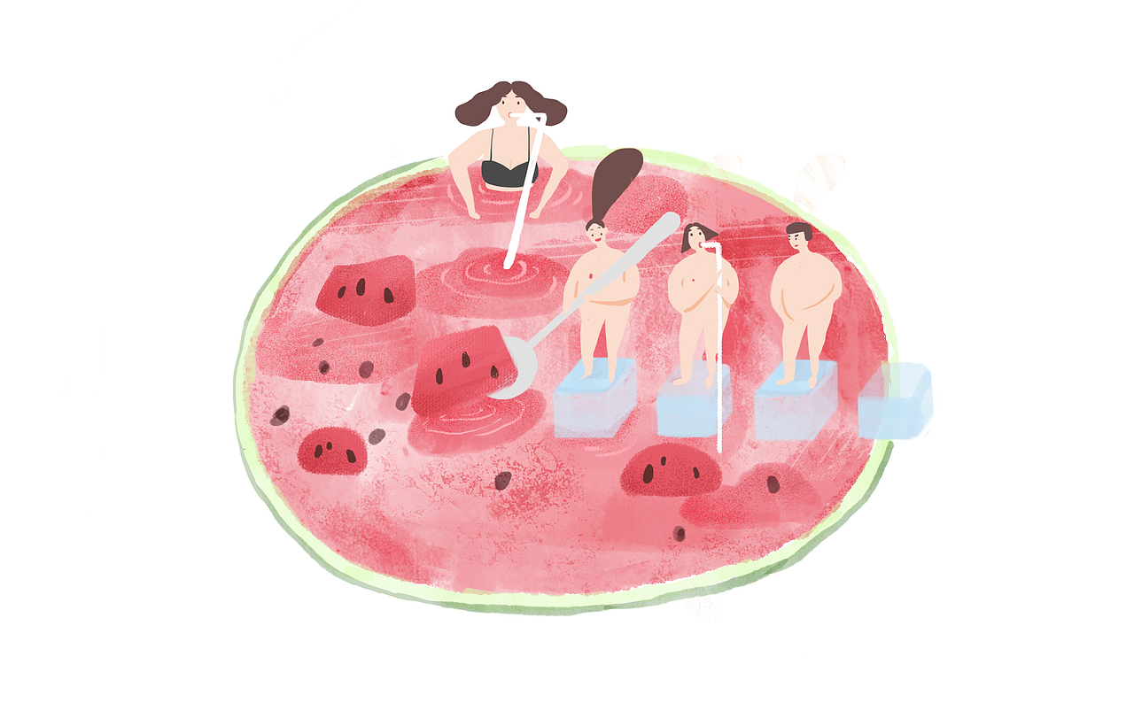 唯美食不可辜负（图ZODc0NjY0Njg=） - 商业插画 - 站酷设计师懿灵原创素材 - 站酷ZCOOL