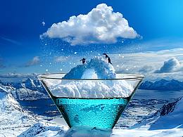 210811冰爽雞尾酒創(chuàng)意海報合成