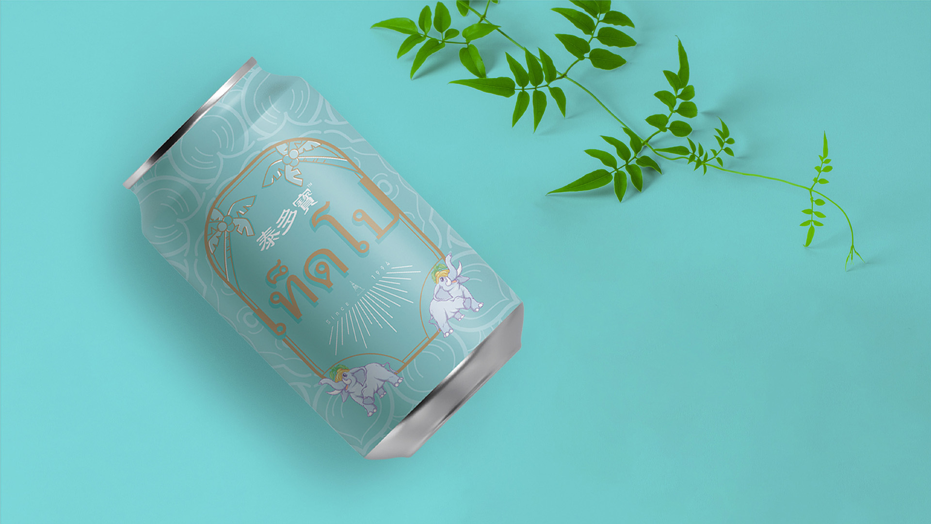 泰多宝凉茶包装设计│by_今蝉设计