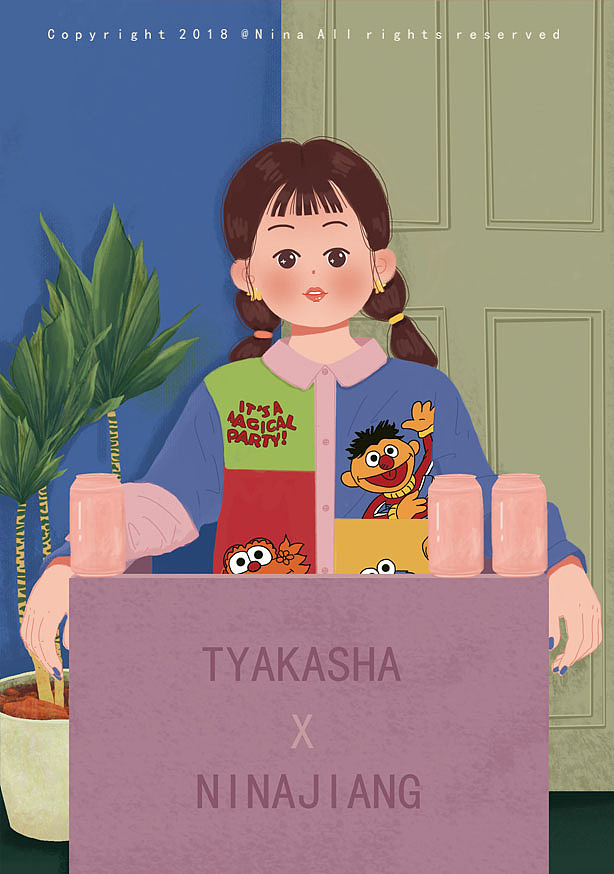 TYAKASHA女孩:girl:1f3fb（圖ZMTI5MjY3MDM2） - 藝術(shù)插畫 - 站酷設(shè)計師Joynii原創(chuàng)素材 - 站酷ZCOOL