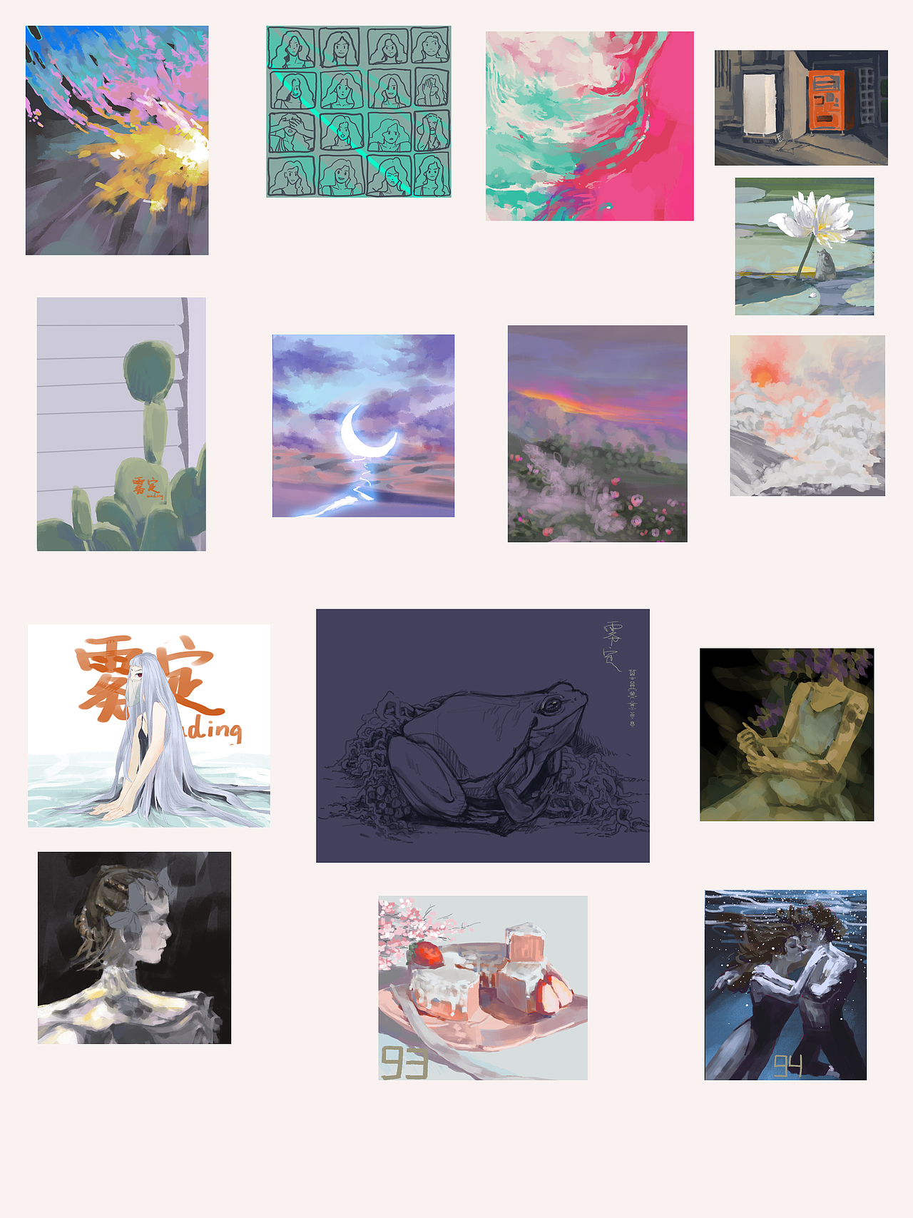 120天总结（图ZMjEzMzQzMzA4） - 创作习作 - 站酷设计师雾定原创素材 - 站酷ZCOOL