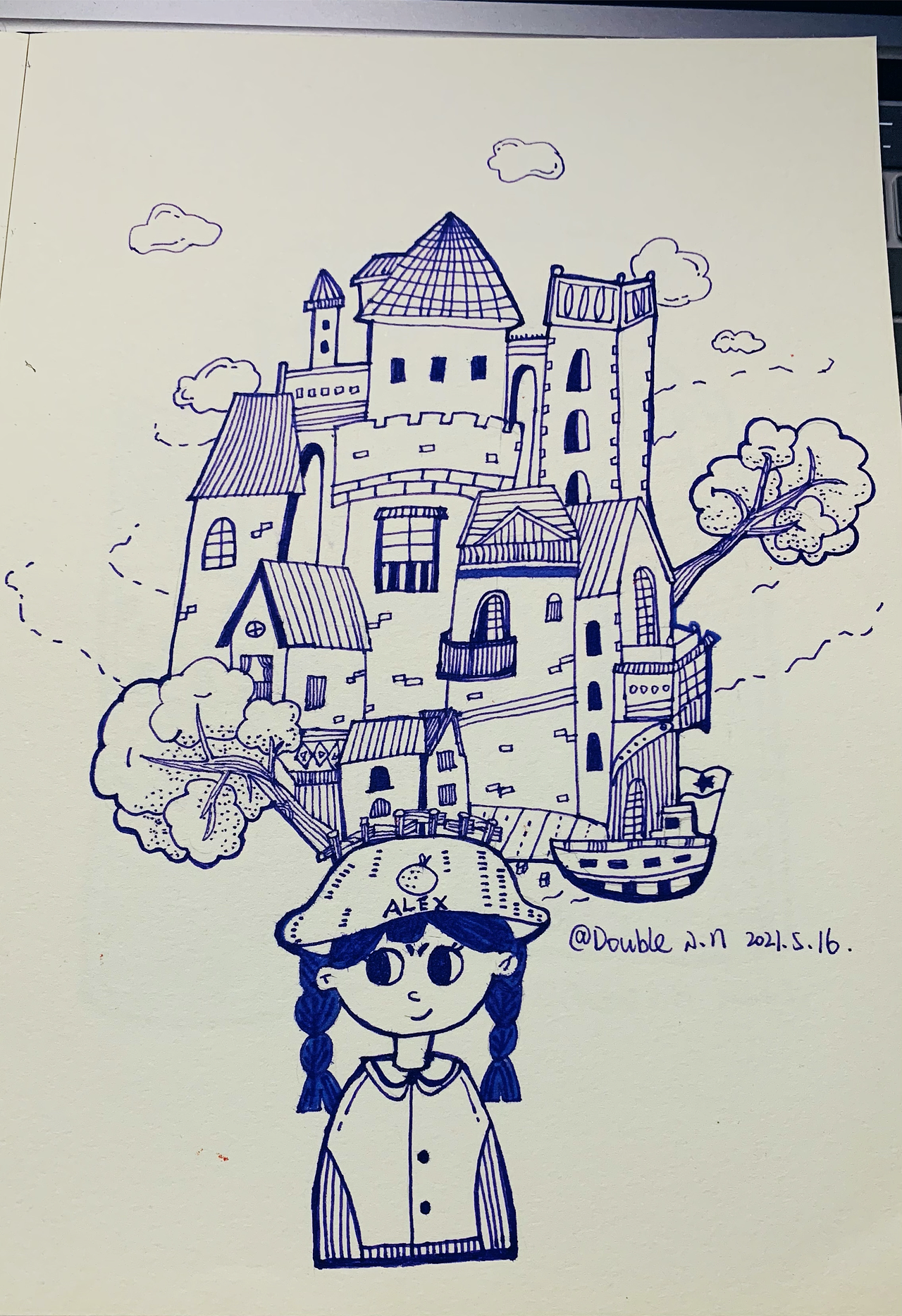 2021手绘练习（图ZMjY3NDAzNzIw） - 创作习作 - 站酷设计师千与喵原创素材 - 站酷ZCOOL