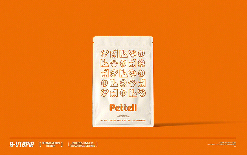 R.UTOPIA宠物鲜食品牌VI设计