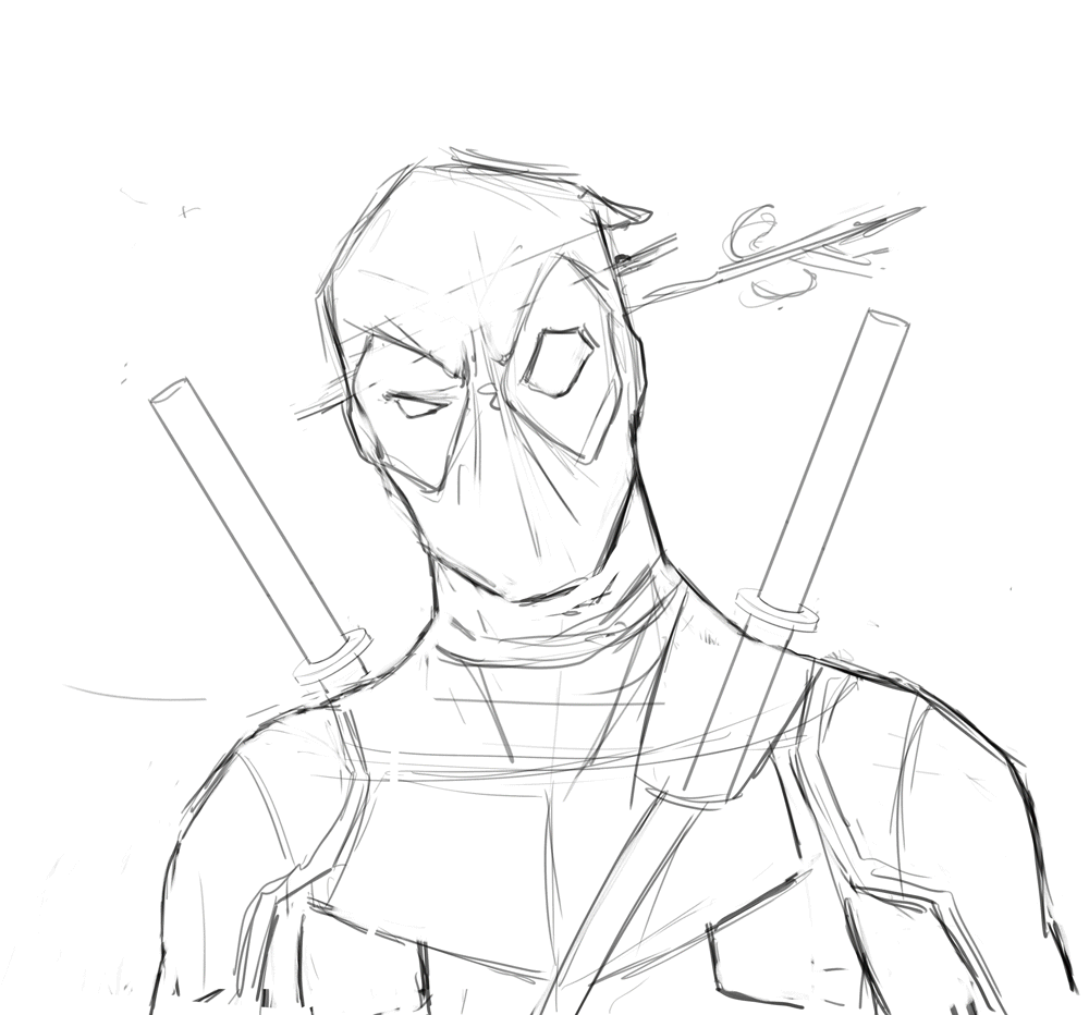 dead pool速涂练习