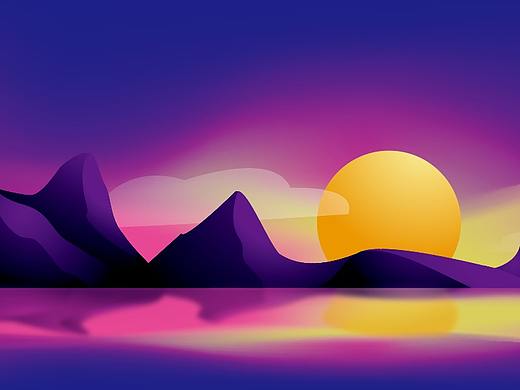 日出（个人主页-ZMzU5ODI4ODQ=） - 创作习作 - 站酷设计师枪枪哥原创素材 - 站酷ZCOOL