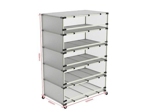 货架流利架等快速建模和渲染