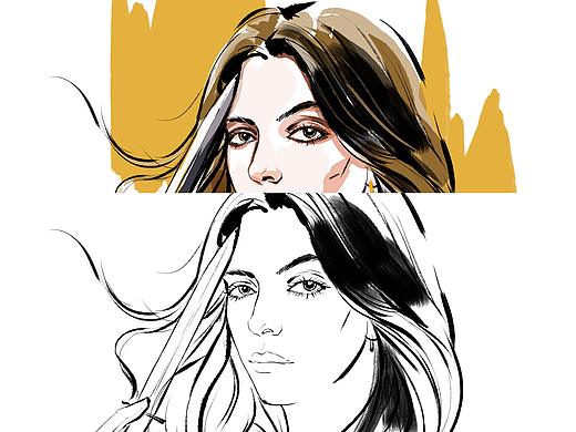 「杀死伊芙」小变态-时装画