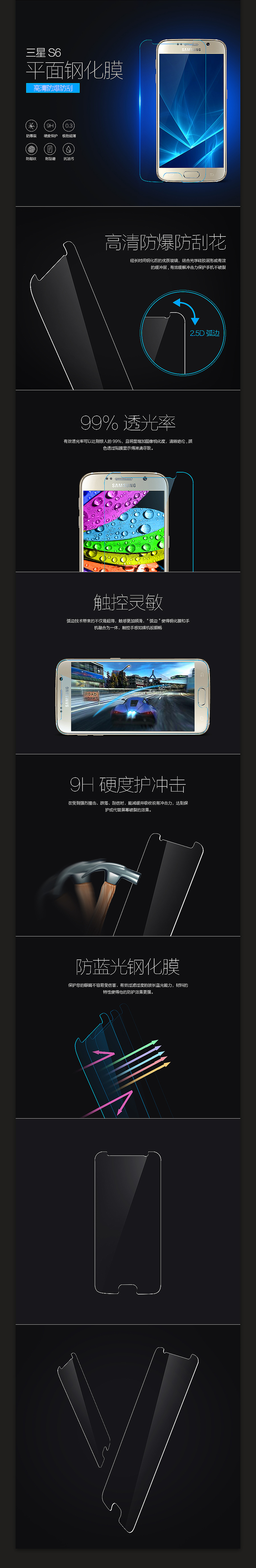 s6edgeplus/edge钢化膜详情页（图ZMzQ0NTkwMDg=） - 电商 - 站酷设计师晴天_SU原创素材 - 站酷ZCOOL