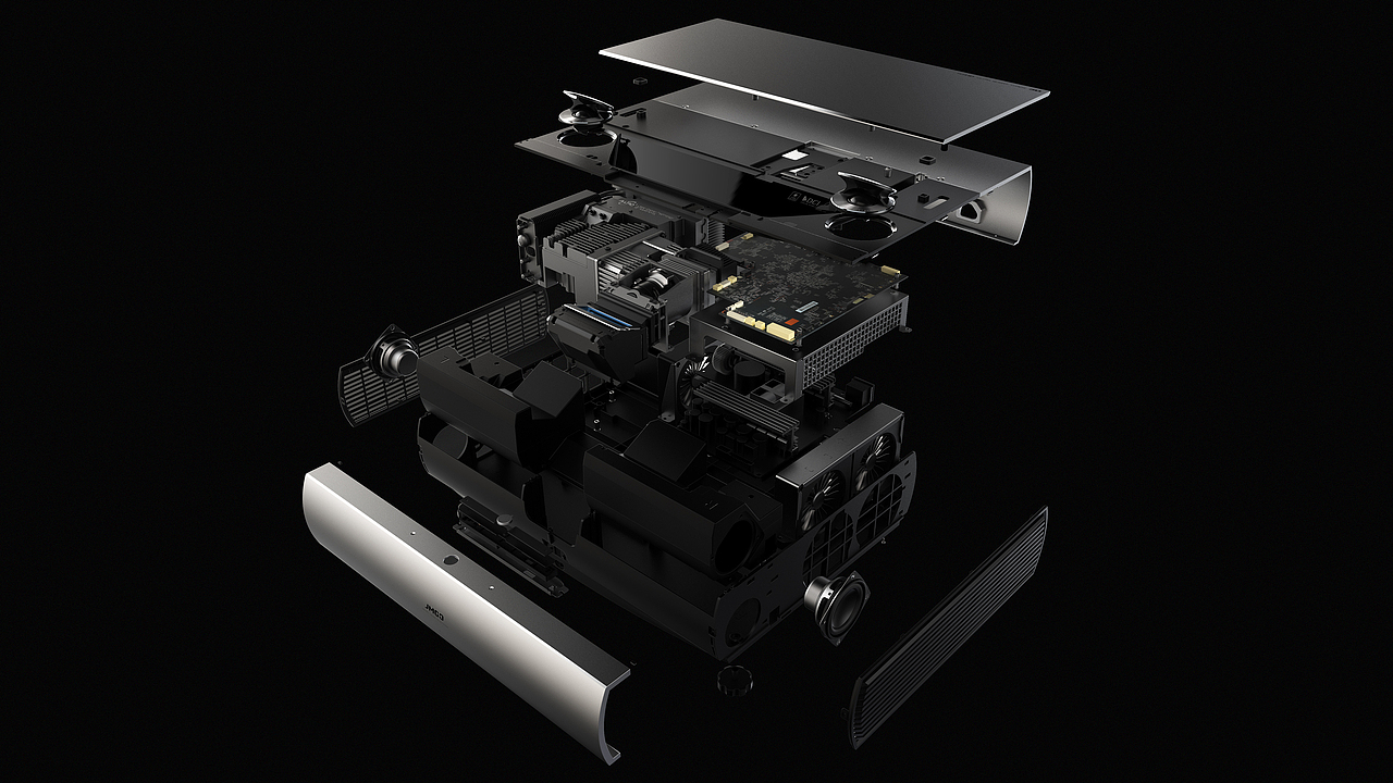 JMGO.产品爆炸图设计