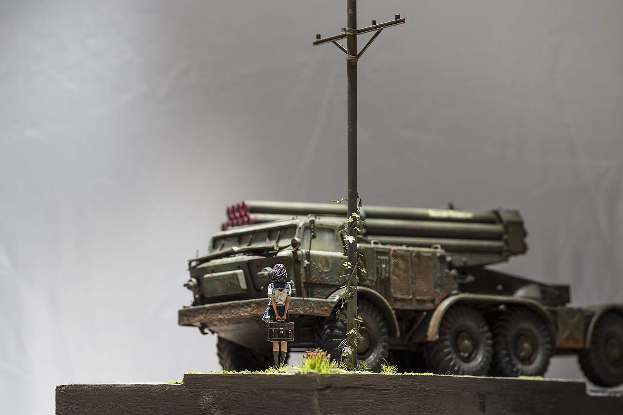 1/35小号手飓风火箭炮（图ZMjE1MTc3NjY4） - 手办/模玩 - 站酷设计师MWM1984原创素材 - 站酷ZCOOL